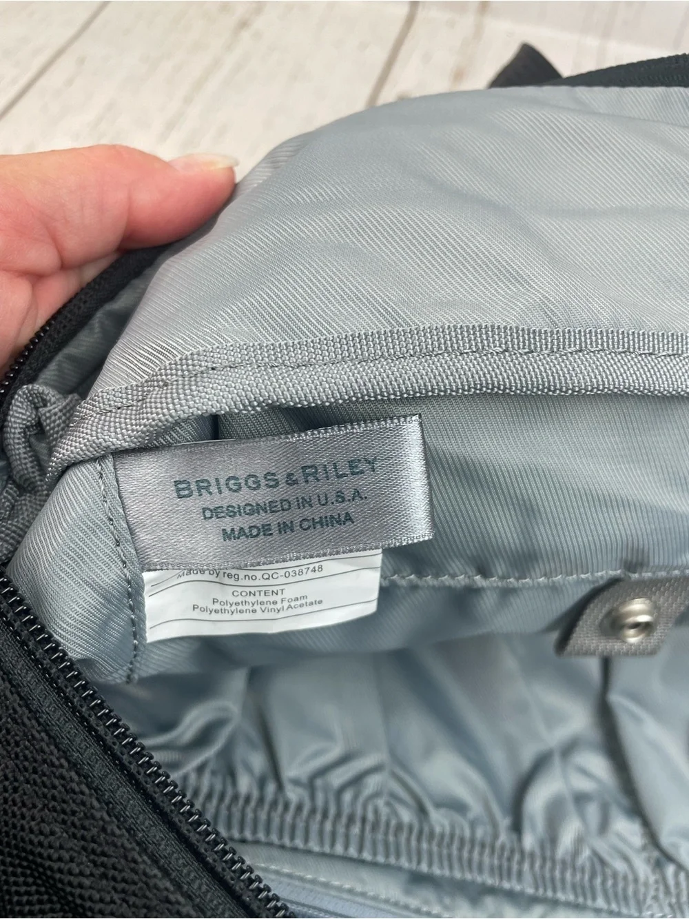 Briggs & Riley Baseline Traveler Tote Bag *Luggage Trolley Sleeve